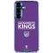 NBA Sacramento Kings Standard - Purple Galaxy S25 Clear Case